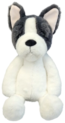 Franču buldoga mīkstā rotaļlieta