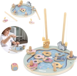 Koka magnētiskā makšķerēšanas spēle POLARB no VIGA