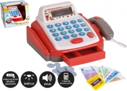 Maza bērnu digitālā kase ar piederumiem, gaismu un skaņu