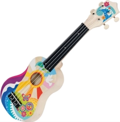 Bērnu koka ukulele GOKI
