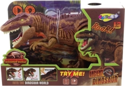 Dinozaurs ar baterijām ar gaismu un skaņām