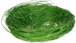 Dekoratīva ligzda zaļa 8 cm