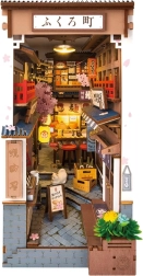 3D puzles grāmatu pietura Sakuras ieliņa ar vīnu