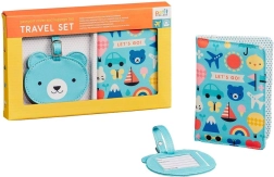 Dokumentu maciņš un vārda birka lācītis PETIT COLLAGE