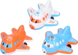Set of 3 friction-powered airplanes 9 cm