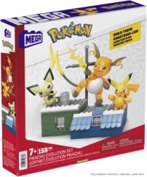 Mega Construx Pokémon Pikachu evolūcijas komplekts
