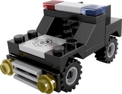 BLOXO policijas auto saderīga konstruktora komplekts, 31 gab.