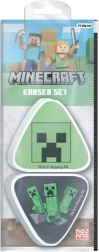 Minecraft Creeper Eraser Set