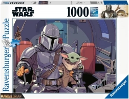 Ravensburger puzle STAR WARS: THE MANDALORIAN 1000 gabalu