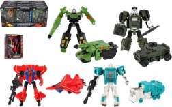 Transformējošs robots 14 cm – pārvēršas par auto, kravas auto vai raķeti