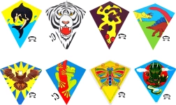 Lidojošs pūķis ar čehu iepakojumu