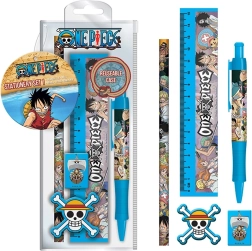 Skolas komplekts ar One Piece motīvu