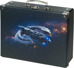 Baagl saliekamais skolas koferītis Kosmosa kuģis