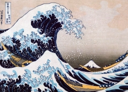 Puzzle The Great Wave off Kanagawa 1000 pieces EUROGRAPHICS