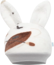 Bērnu wellsoft cepurīte ar austiņām New Baby Eskimo