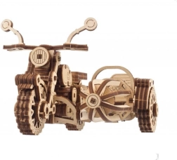 UGEARS 3D puzle Harijs Poters: Hagrida lidojošais motocikls – koka mehāniskais modelis