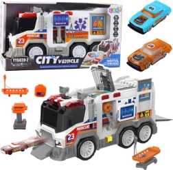 Pilsētas ātrā palīdzība – rotaļlieta ar gaismām un skaņām