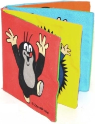 Tekstila čaukstoša izklājama grāmatiņa KŪMĪTIS 10 × 10 cm