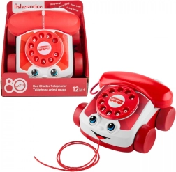 Fisher-Price Chatter telefons – 80 gadu MATTEL jubileja izdevums, sarkans