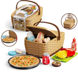 Bērnu piknika groziņš – picas komplekts