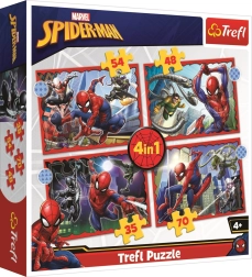 Puzzle 4in1 Heroic Spider-Man