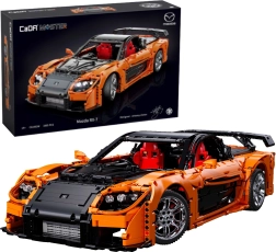 CaDA RC sporta auto būvkomplekts MAZDA RX-7 56 cm, 3305 detaļas
