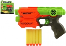 Pistole bērniem ar putu lodiņiem