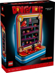 LEGO Super Mario retro Donkey Kong arcade machine
