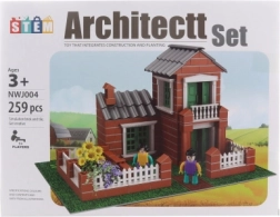 Konstruktors Mājiņa ar Dārziņu Plastmasa