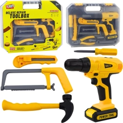 Bērnu instrumentu koferītis ar 12 detaļām ar gaismu un skaņām