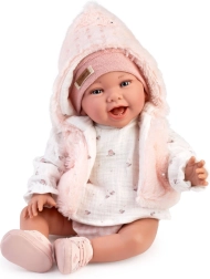 Guca Olivie – reālistiska zīdaiņa lelle ar svaru 42 cm ar mīkstu ķermeni