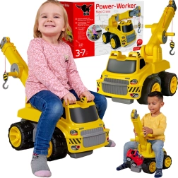 BIG Power Worker līdzsvara maxi celtņu auto ar vinču