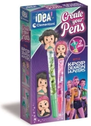 Clementoni Idea Art mini pildspalvu fabrika K-Pop Demon Hunters Mira un Zoey
