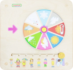 Masterkidz izglītojošā laika apstākļu tāfele