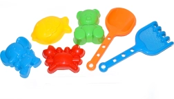 Smilšu komplekts Dzīvnieciņi 6 gab.