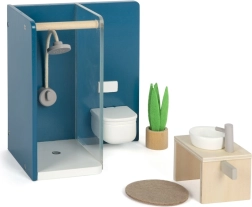 Small Foot leļļu mājas vannas istaba