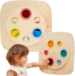 Koka sienas sensorā krāsu jaukšanas tāfele VIGA