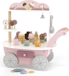 Koka pārvietojamais 3‑vienā kiosks – konditoreja un saldējumu stends POLARB no VIGA