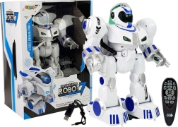 Interactive 2-in-1 Remote-Controlled Robot with Dancing and LED Lights