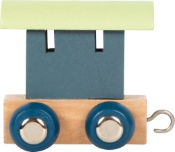 Wooden Wagon Small Foot Polar Alphabet Train - Blue