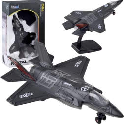 Metāla militārā lidmašīna F-25 ar skaņām un gaismām – Cy