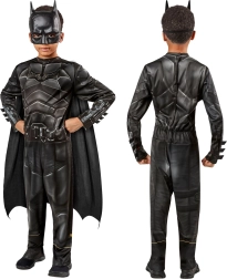 Bērnu kostīms BATMAN ar masku un apmetni 129–139 cm (8–10 gadi)