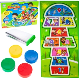 Lēkājamās klases spēle – spēļu paklājs