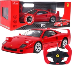 Rastar Ferrari F40 tālvadības auto 1:14, sarkans