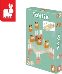 Janod – divas stratēģiskas spēles vienā: krustiņi un nullītes un Taktik sacīkstes bērniem no 5 gadu vecuma
