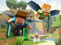 Ravensburger Minecraft puzle, 200 gab.