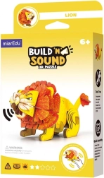 3D puzle MierEdu Uzbūvē un klausies – lauva