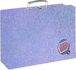 Taisnstūrveida laminēts koferītis A4 OXY NEXT Shiny