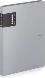 Gredzenu vāku sējums A4 PASTELINI pelēks