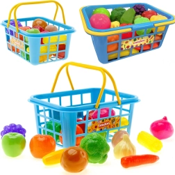 Plastmasas iepirkumu groziņš ar augļiem un dārzeņiem CASDON 21 cm